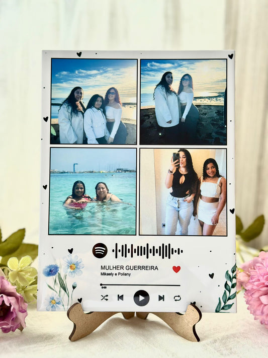 Azulejo Personalizado Música e Foto